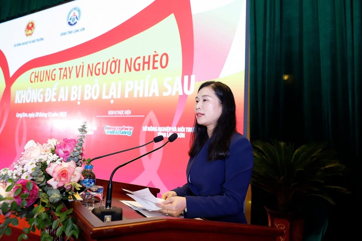 Bà Trần Thanh Nhàn, Phó Chủ tịch UBND tỉnh Lạng Sơn. Ảnh: Khương Trung.