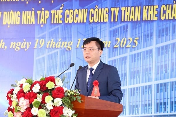 Đồng chí Trần Hải Bình - Phó Tổng giám đốc Tập đoàn cho biết: 'Hiện trên địa bàn tỉnh Quảng Ninh, TKV đang quản lý, vận hành 48 khu nhà ở tập thể với gần 3.200 căn hộ, đáp ứng chỗ ở cho hơn 12.300 công nhân.'Ảnh: TKV.