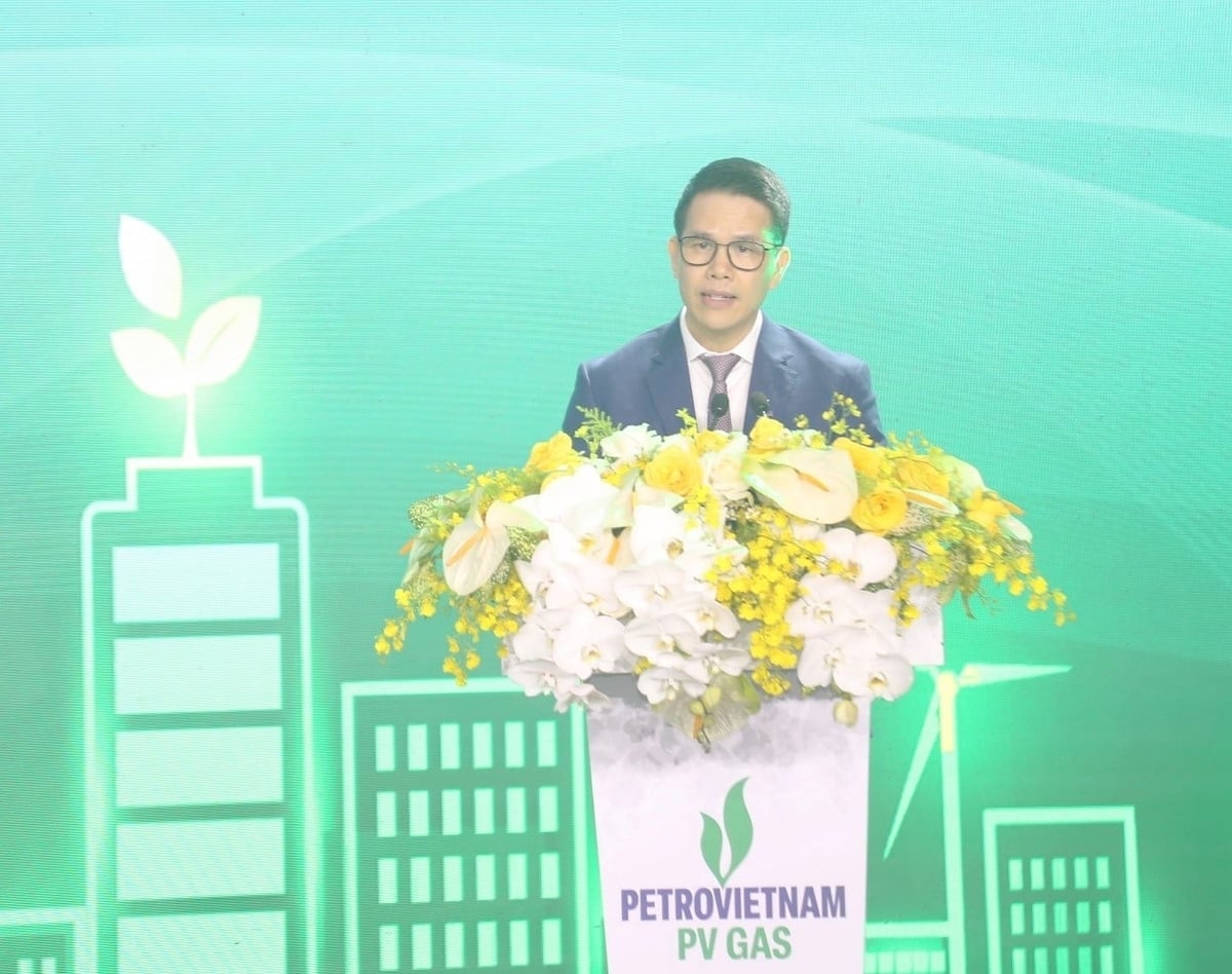 Phó Bí thư Đảng ủy, Thành viên HĐQT, Tổng Giám đốc PV GAS Phạm Văn Phong PV GAS đã triển khai quyết liệt và hiệu quả 4 đột phá lớn tạo nên thành công của năm 2025. Ảnh: PV GAS.