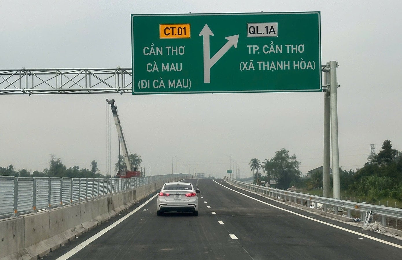 L'autostrada Can Tho - Hau Giang è stata ufficialmente aperta al traffico tecnico.