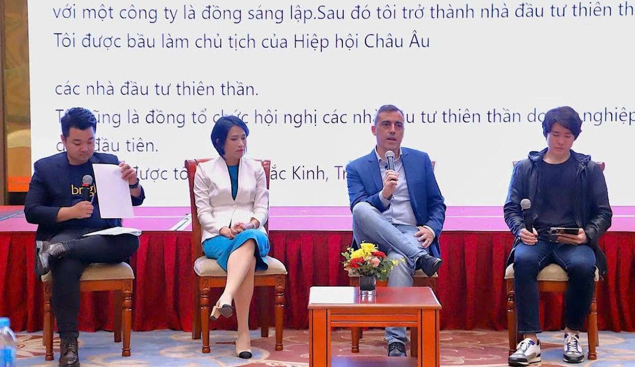 អ្នកនិពន្ធ Paulo Andrez ប្រធានកិត្តិយសនៃ EBAN - បណ្តាញវិនិយោគិនទេវតាអឺរ៉ុប អ្នកនិពន្ធសៀវភៅ 