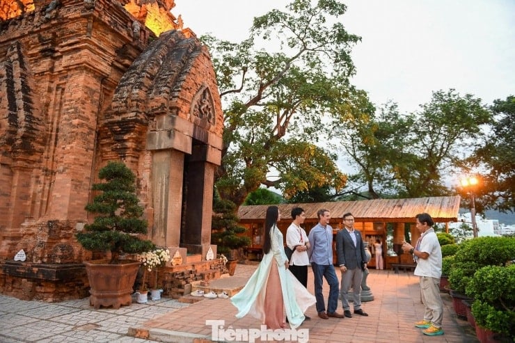 Le torri Po Nagar Cham sono un simbolo culturale di Nha Trang, Khanh Hoa.