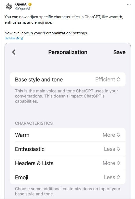 OpenAI អនុញ្ញាតឱ្យមានជម្រើសកែប្រែសំឡេង ChatGPT - រូបភាពទី 2