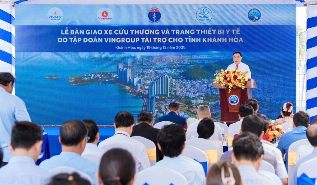 Vingroup hỗ trợ Khánh Hòa nâng cấp hệ thống cấp cứu ngoại viện - 5