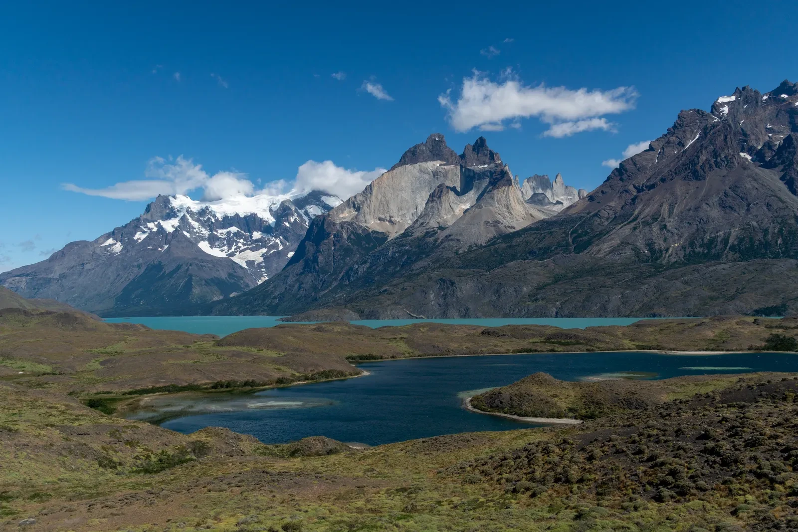 Eine abgelegene Inselregion in Patagonien, Chile