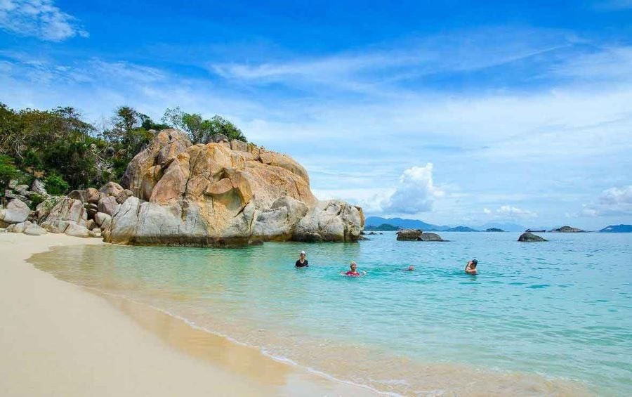 La bellezza della spiaggia di Chuoi
