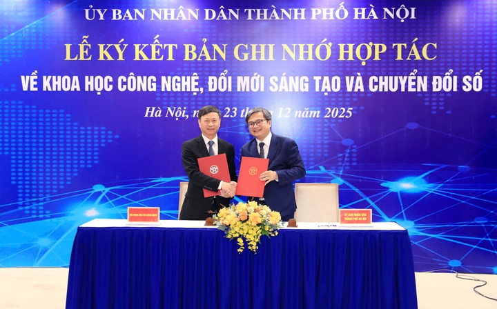 Bộ KH&CN đồng hành cùng Hà Nội thúc đẩy khoa học, công nghệ, đổi mới sáng tạo và chuyển đổi số- Ảnh 1.