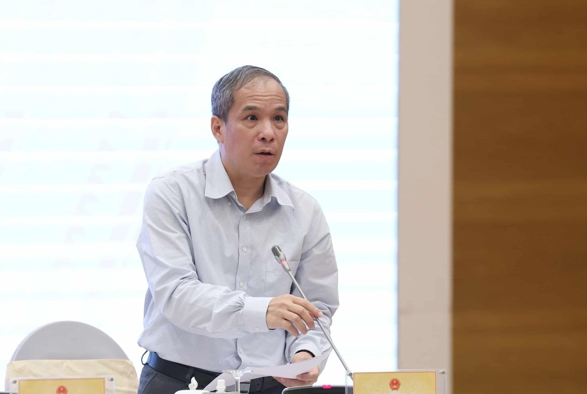 Visesjef i Vietnams statsbank, Doan Thai Son. Foto: VGP. Phó Thống đốc Ngân hàng Nhà nước Việt Nam Đoàn Thái Sơn. Ảnh: VGP.