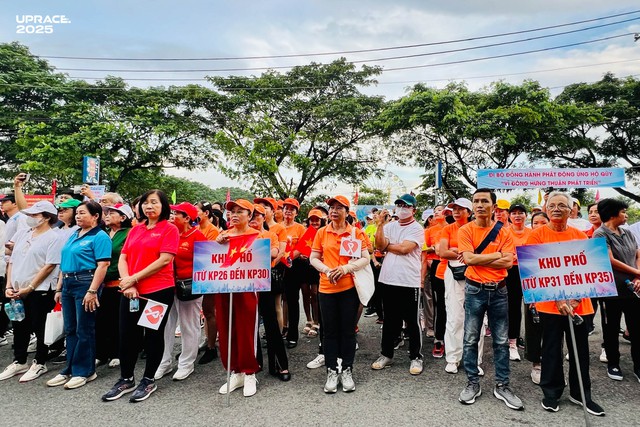 Plus de 900 000 personnes parcourront 3,5 millions de km lors de l'UpRace 2025 - Photo 3. Hơn 900.000 người cùng chạy 3,5 triệu km ở UpRace 2025- Ảnh 3.