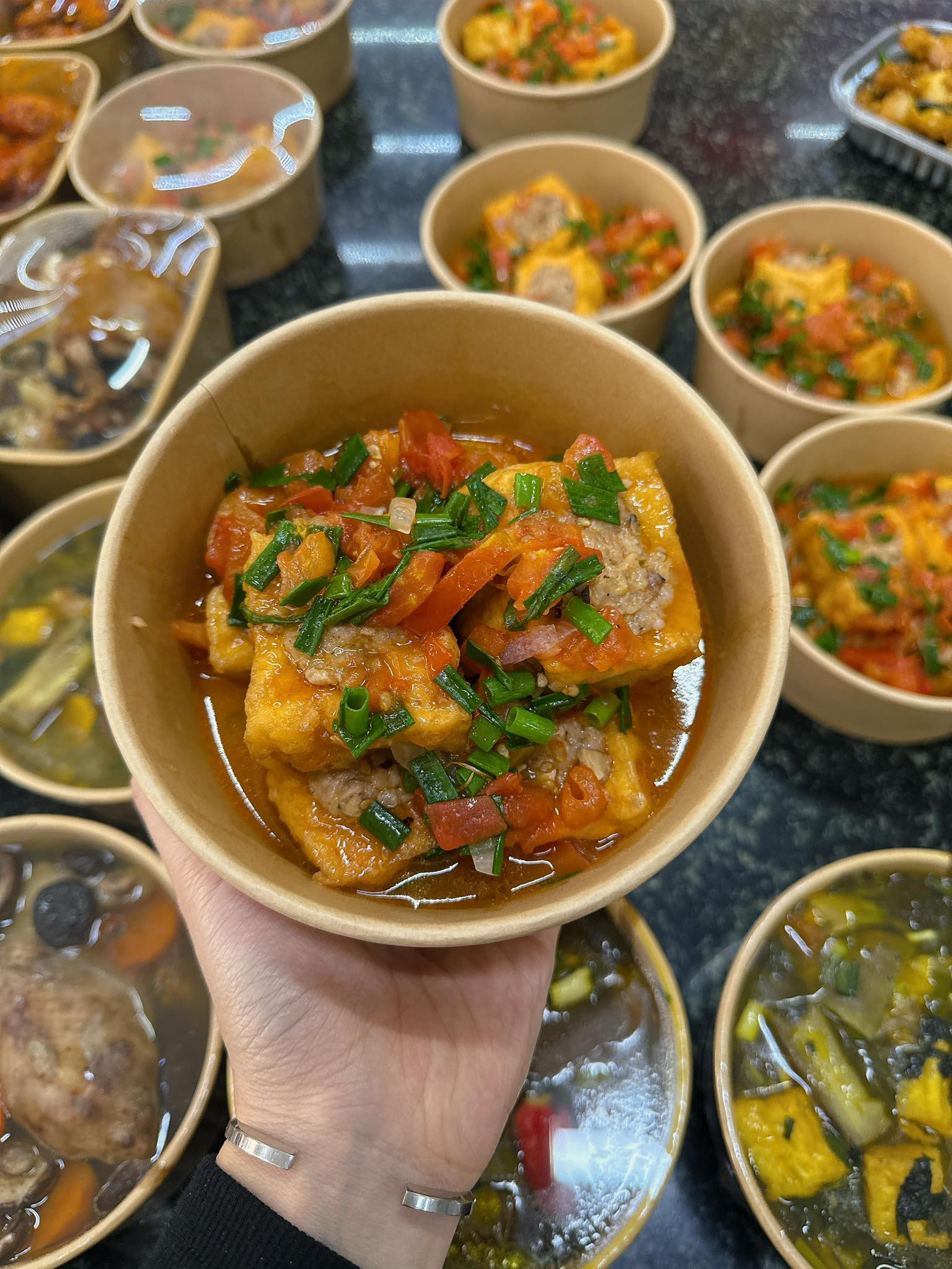 토마토소스 두부, Hien Huong.jpg