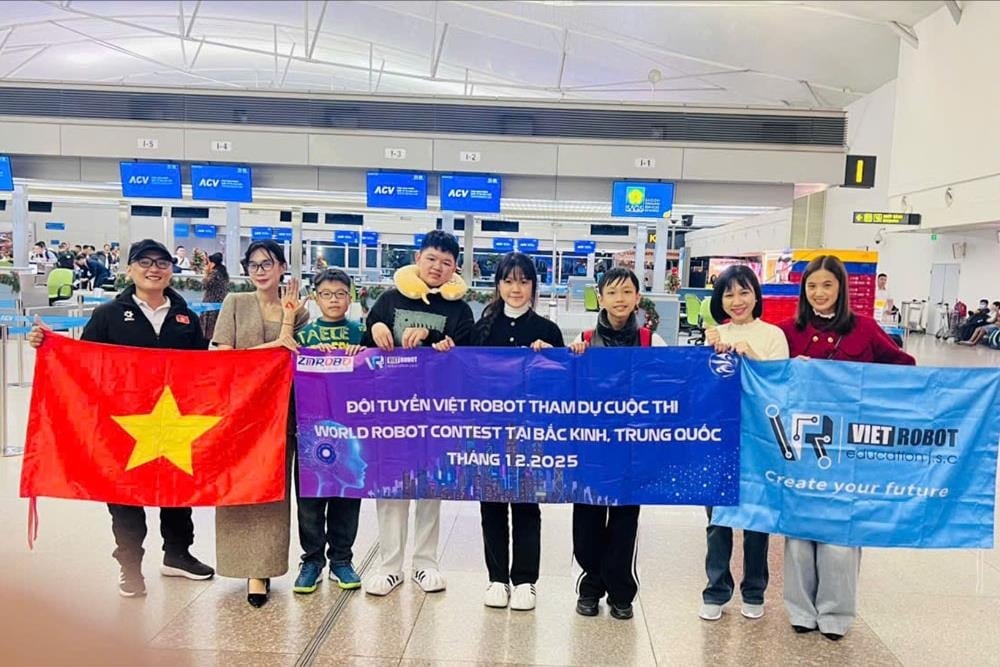 A Escola Secundária Nguyen Du foi selecionada para participar da Competição Mundial de Robótica de 2025.