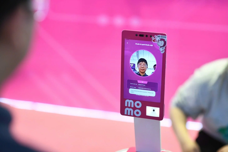 Geldempfang von der Bank über das Momo-Konto - Bild 1. Nhận tiền từ ngân hàng qua tài khoản Momo- Ảnh 1.