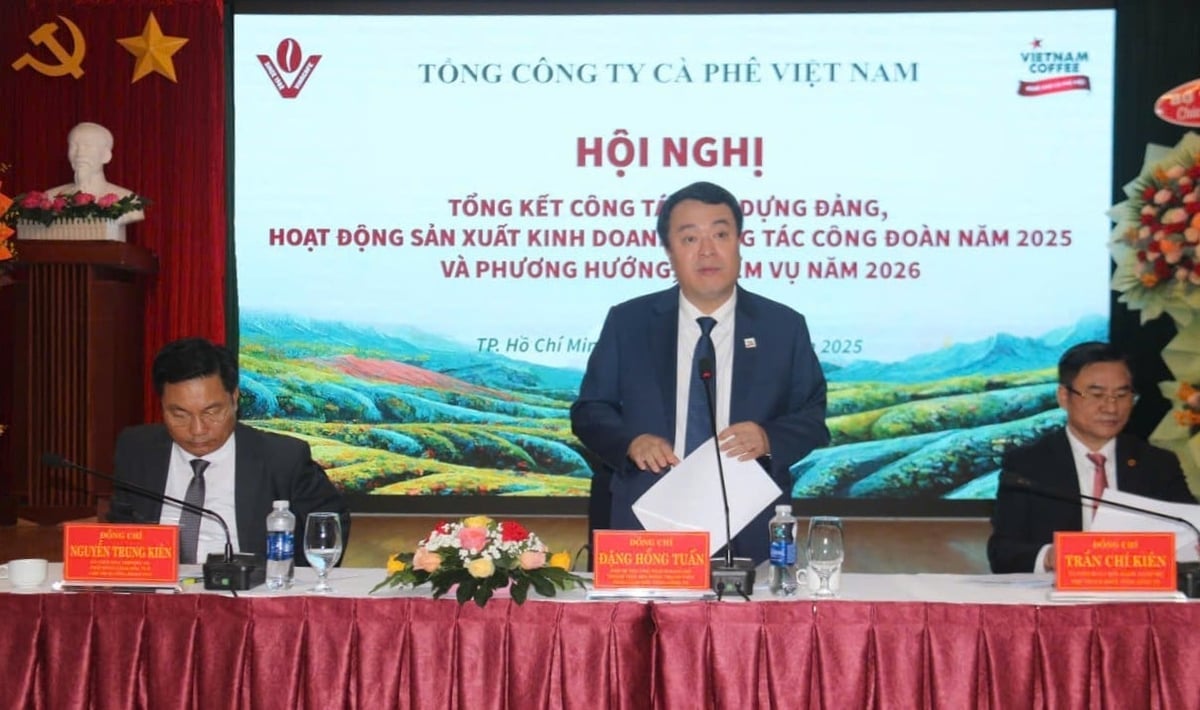 Tổng Công ty Cà phê Việt Nam vượt qua khó khăn năm 2025 để hoàn thành kế hoạch đề ra. Ảnh: Ngọc Thăng.
