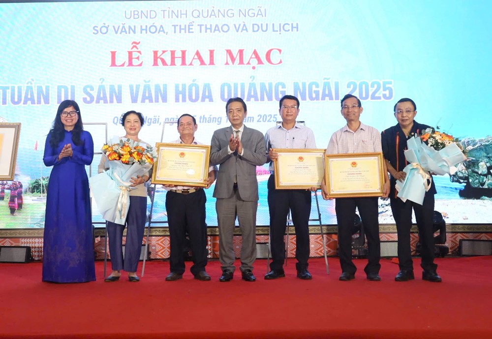 Khai mạc Tuần Di sản Văn hóa Quảng Ngãi 2025 - ảnh 3