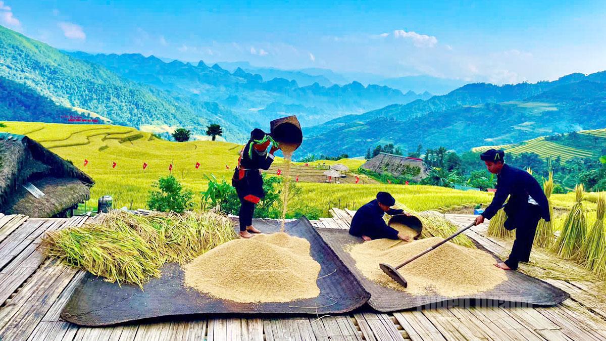 Người Dao thôn Xà Phìn, xã Thanh Thuỷ vẫn giữ được nét văn hoá truyền thống, góp phần tạo sức hút cho cộng đồng.