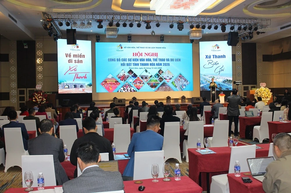 100 sự kiện văn hóa, thể thao và du lịch nổi bật tỉnh Thanh Hóa năm 2026