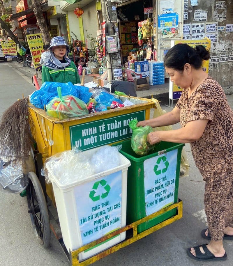 Hải Phòng: Mô hình hay, sáng tạo thu hút học sinh phân loại rác tại nguồn