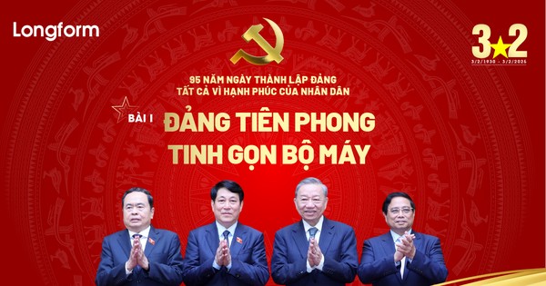 Đảng tiên phong tinh gọn bộ máy