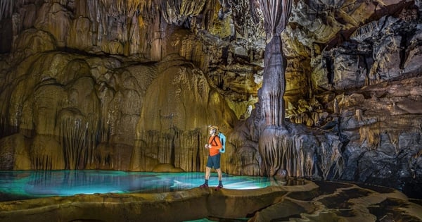 The mystery of the unique lake in Quang Binh