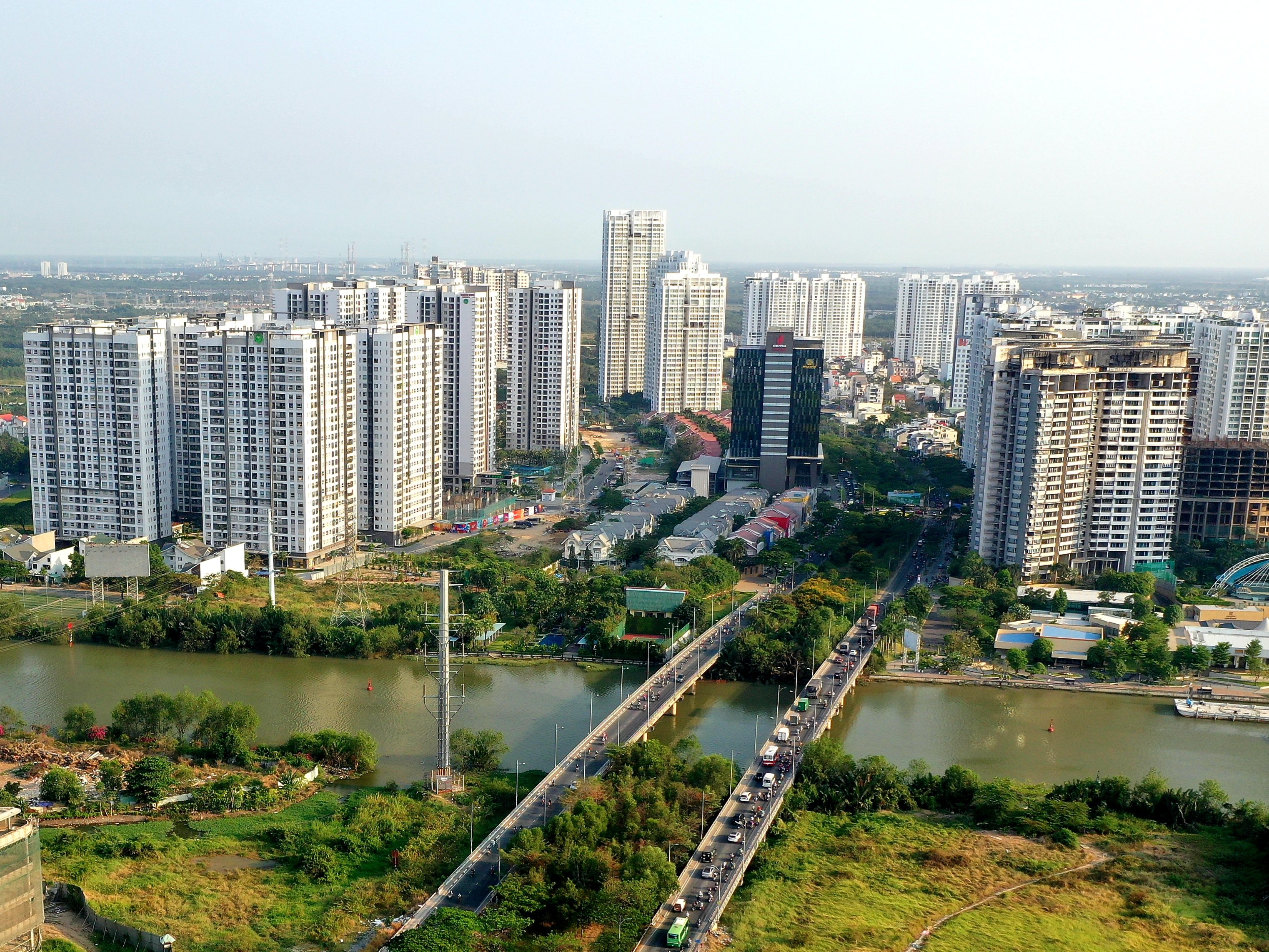 Ciudad Ho Chi Minh transforma cinco distritos en cinco ciudades satélite modernas