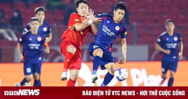 Đội duy nhất bất bại ở V.League bị CLB Công an Hà Nội cầm hòa