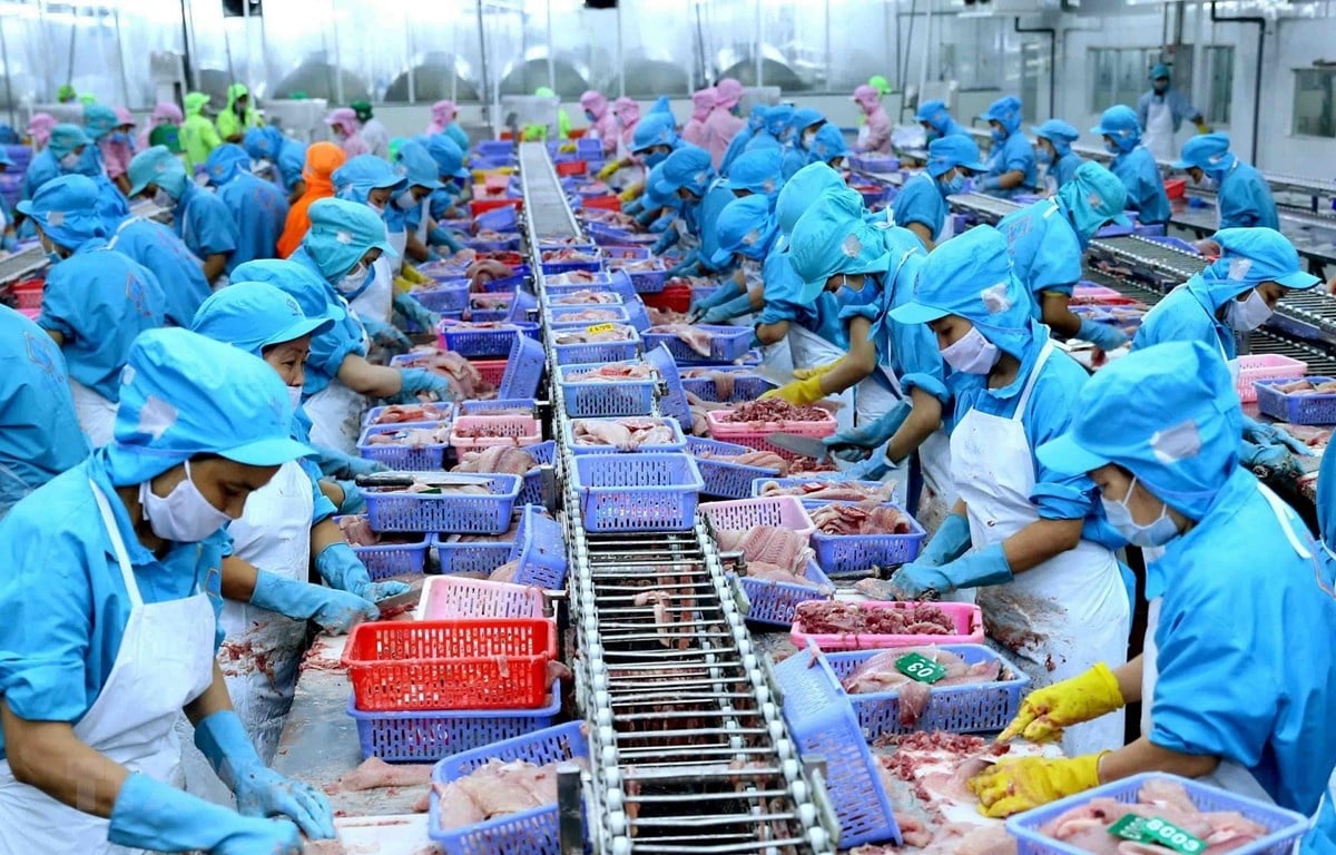 Les exportations de fruits de mer ont légèrement augmenté au cours du premier mois de l'année