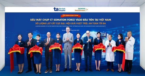 Vietnam for the first time owns a new generation super CT scanner with more than 100 thousand slices