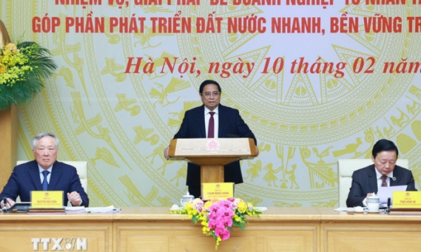 Hội nghị Thường trực Chính phủ với doanh nghiệp hàng đầu đất nước