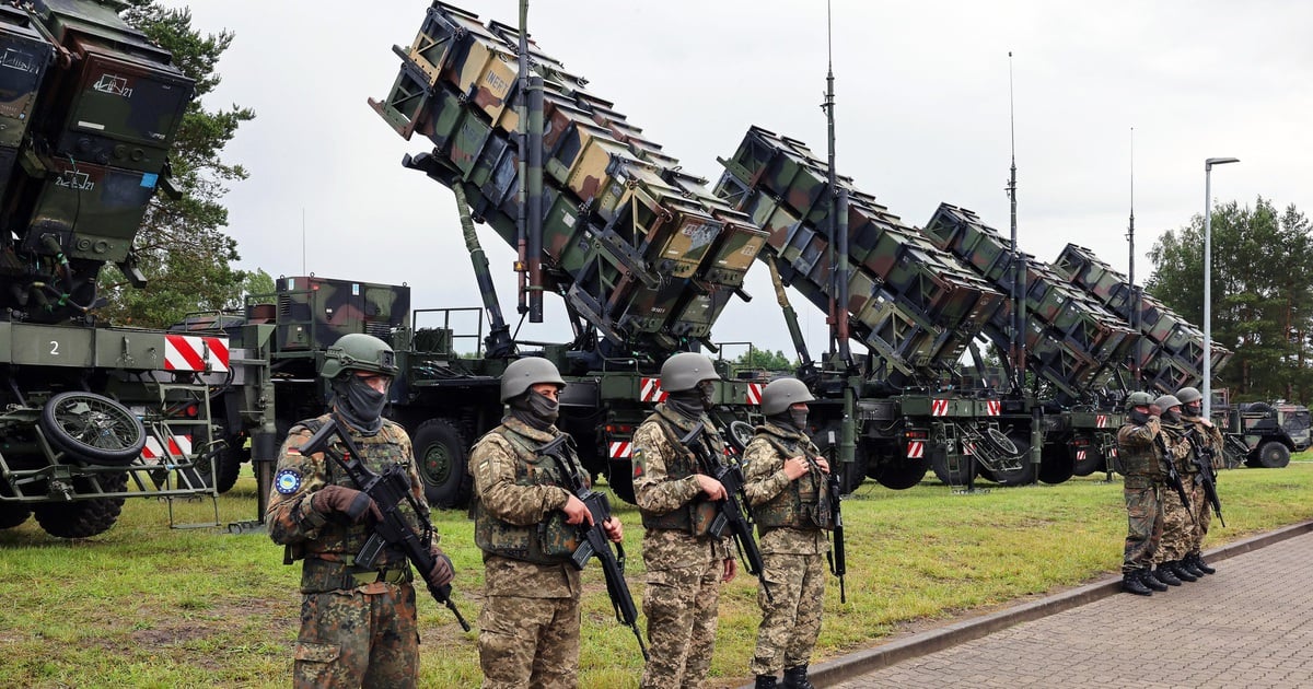 Strange UAV flies over where Ukrainian forces learn to use Patriot missiles in Germany