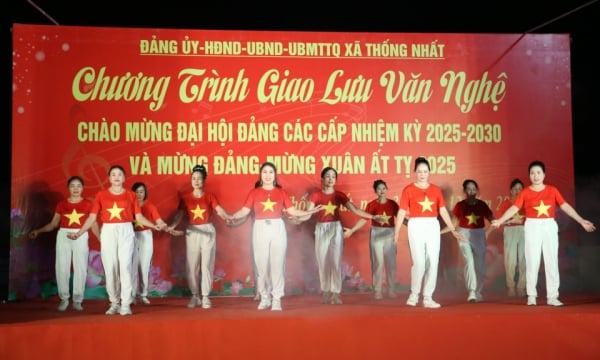 Khí thế thi đua sôi nổi hướng về đại hội đảng bộ các cấp nhiệm kỳ 2025-2030