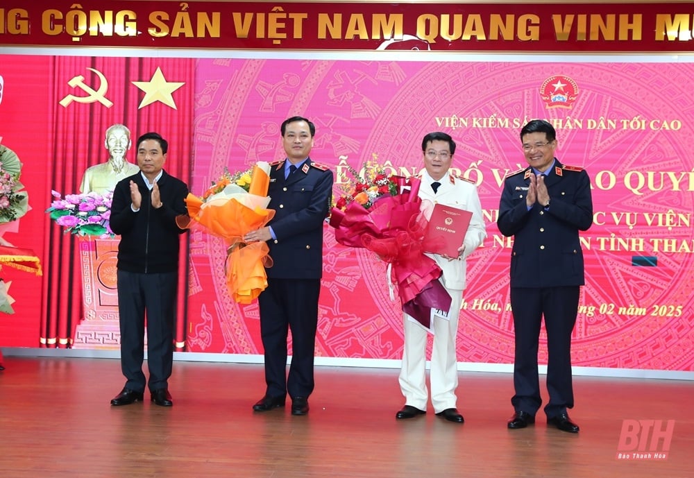 สหายทราน เดอะ กิงห์ ดำรงตำแหน่งอัยการสูงสุดของสำนักงานอัยการจังหวัดทัญฮว้า