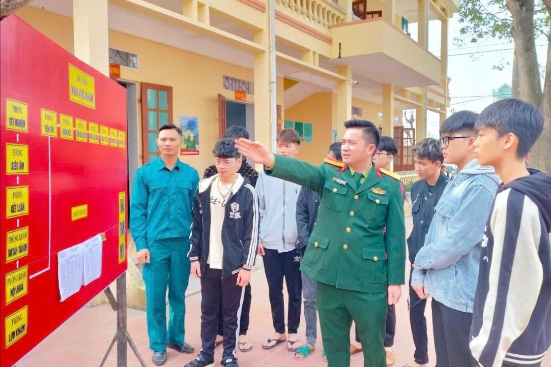 Hai Duong se esfuerza por lograr la temporada de reclutamiento militar