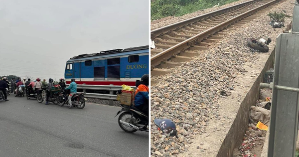 Woman riding motorbike dragged 20m by train, died on the spot