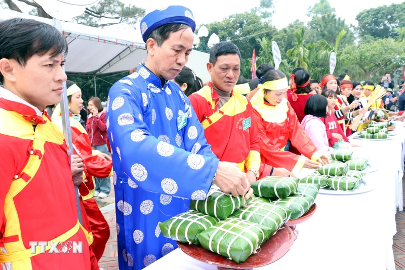 Hội thi bánh chưng, bánh giầy tỉnh Hải Dương năm 2025