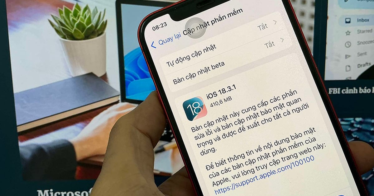 Apple បានបញ្ចេញ iOS 18.3.1 ជាផ្លូវការហើយ។