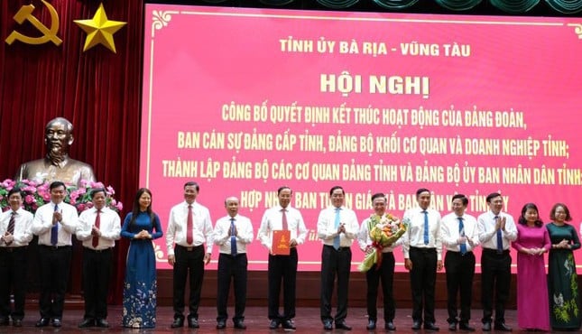 Parteivorstand der Parteiagenturen der Provinz Ba Ria – Vung Tau.