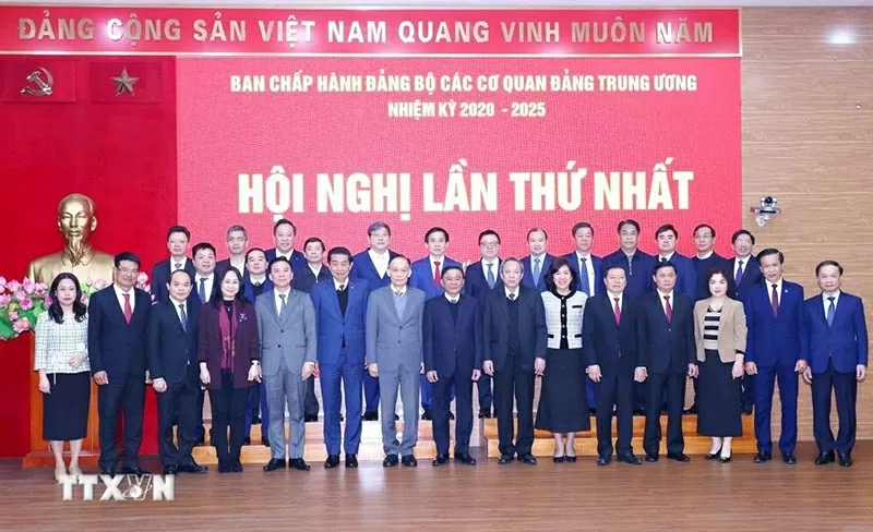 Hội nghị lần thứ nhất Ban Chấp hành Đảng bộ các cơ quan Đảng Trung ương nhiệm kỳ 2020-2025