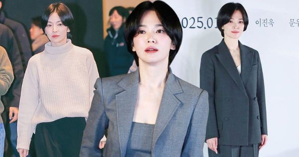 Song Hye Kyo is pursuing a minimalist fashion style