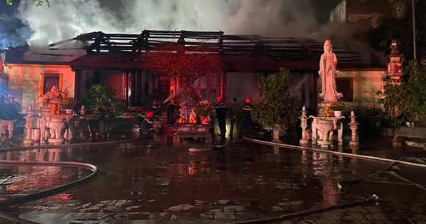 Ministry of Culture, Sports and Tourism speaks out about fire at hundreds of years old pagoda