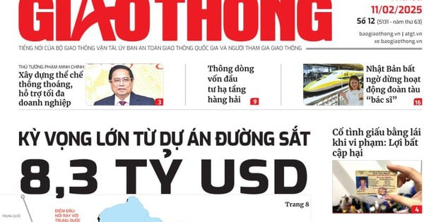 Latest and best news on Giao thong Newspaper on February 11, 2025