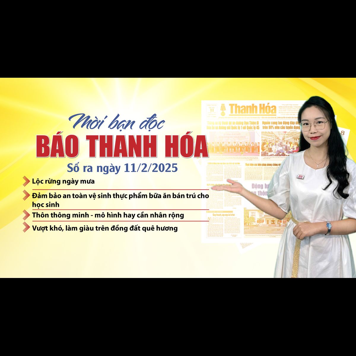 Mời bạn đọc báo Thanh Hóa số ra ngày 11/2/2025