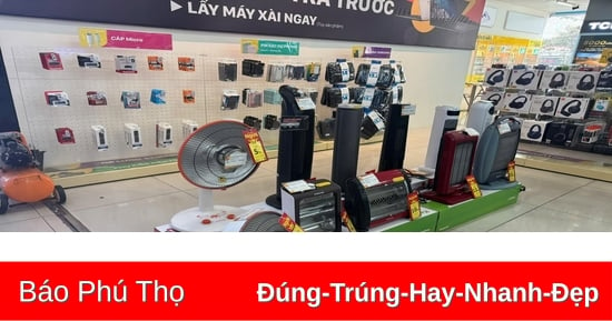 Thiết bị sưởi bán chậm dù rét đậm