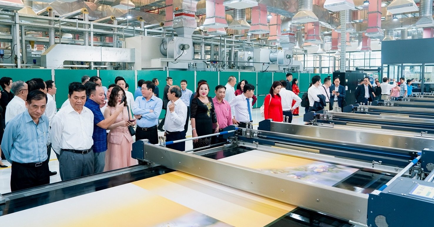 Thai Tuan Group operates a 4,380 billion VND garment fabric factory