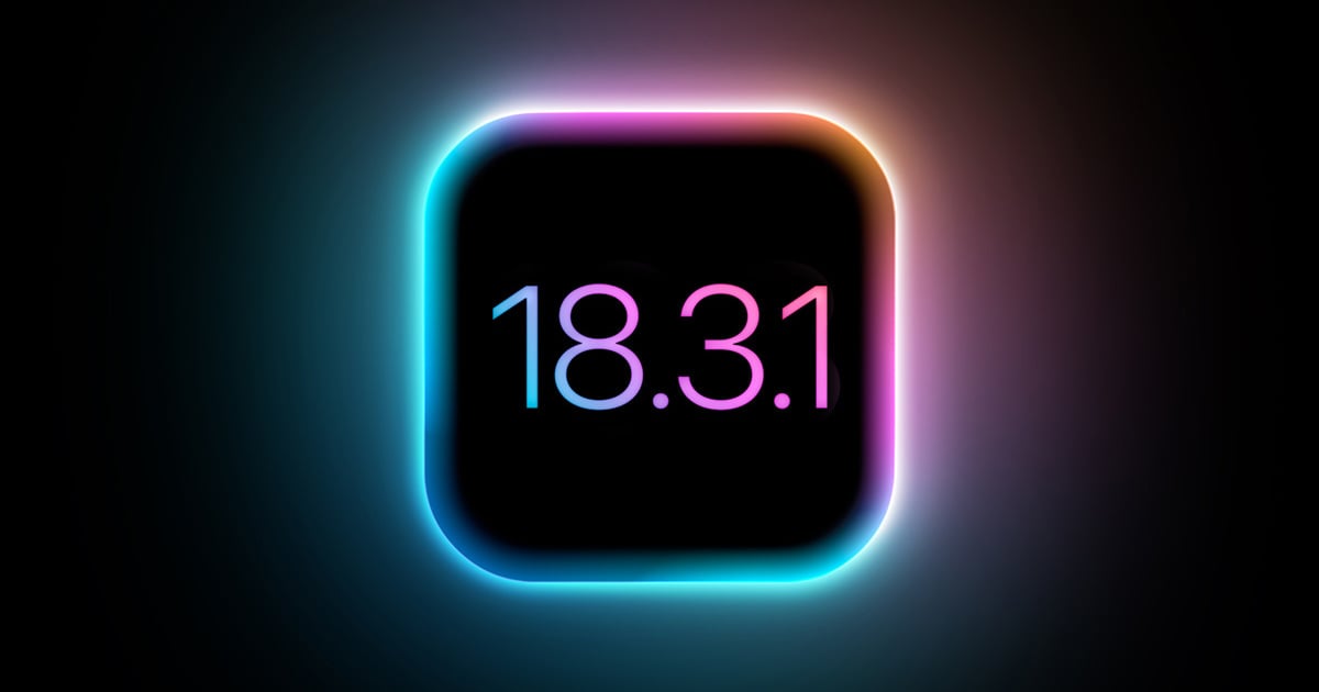 Apple releases iOS 18.3.1 update