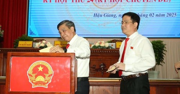 Hau Giang has new Chairman of the Provincial People's Committee and People's Council