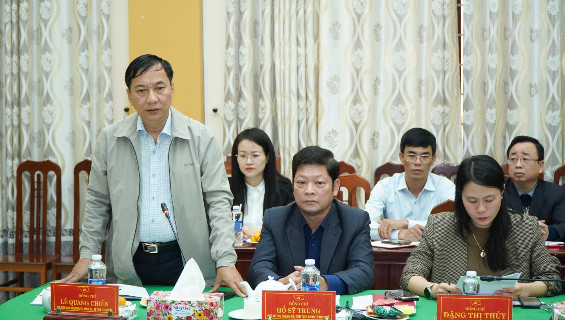 Le secrétaire du Parti provincial de Quang Tri, Nguyen Long Hai : Recherche sur l'élargissement des limites administratives de la ville. Dong Ha sur la base de la garantie du développement durable