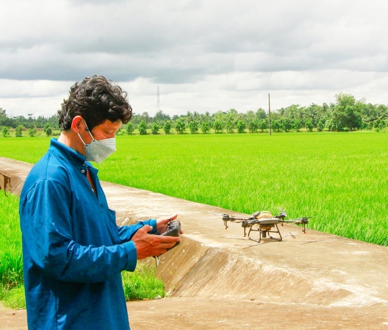 Bemühungen, Hochtechnologie in die landwirtschaftliche Produktion zu bringen