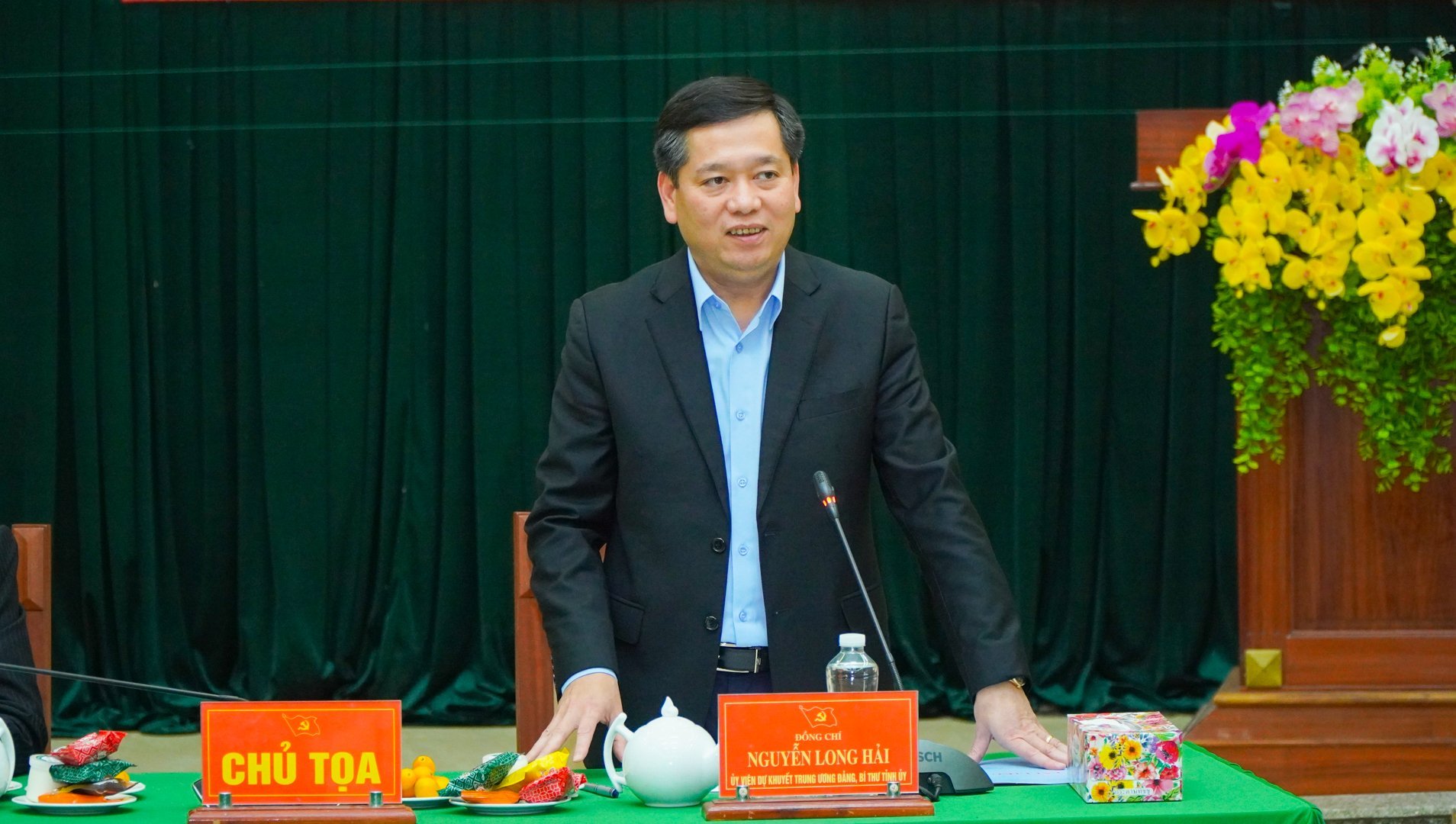 Le secrétaire du Parti provincial de Quang Tri, Nguyen Long Hai : Recherche sur l'élargissement des limites administratives de la ville. Dong Ha sur la base de la garantie du développement durable