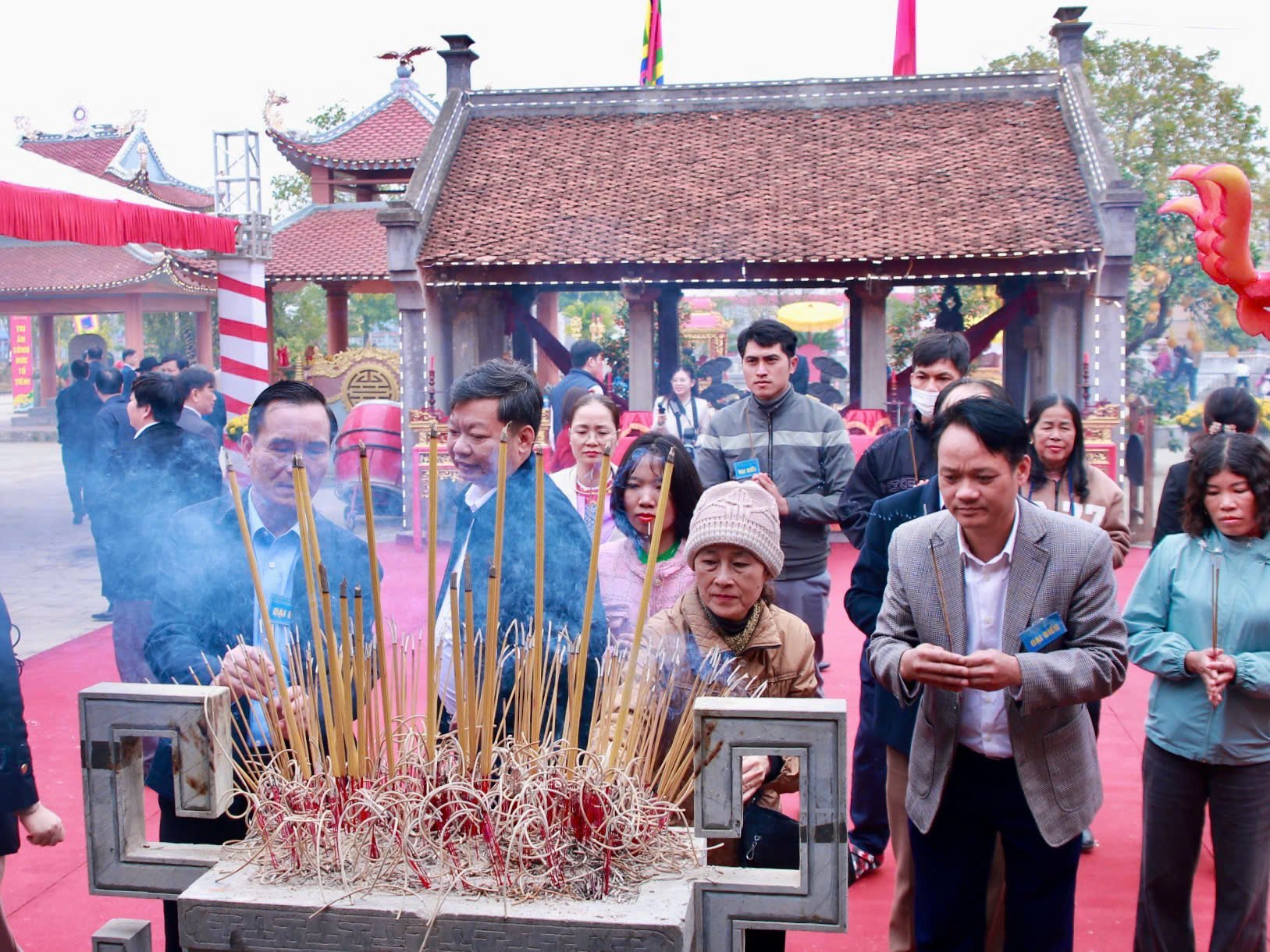 랑수옹 사원 축제