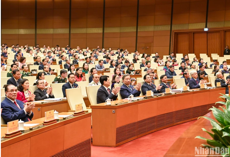 Solemn opening of the 9th extraordinary session of the 15th National Assembly